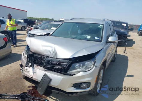 2012 Volkswagen Tiguan Se из США, поврежденный, VIN WVGAV7AX4CW528633